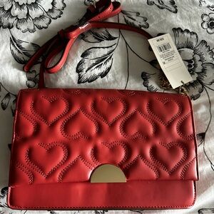 A New Day Tofu Heart Quilted Crossbody
Bag/Purse